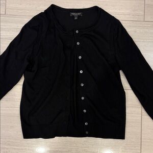 Banana Republic Black Merino Wool Sweater